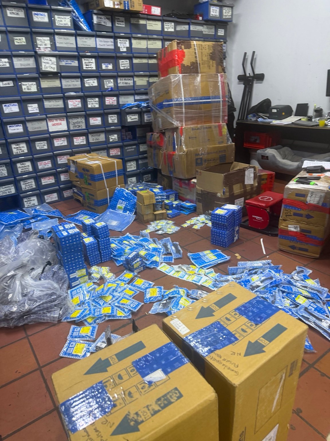 Mercancía e inventario para ventas mayoristas