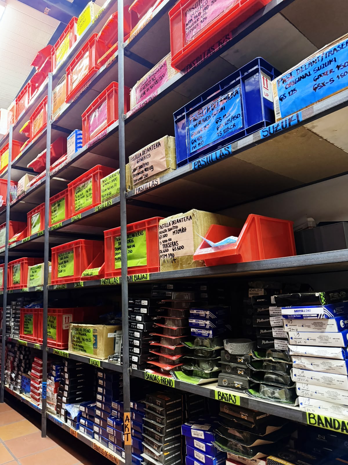 Mercancía e inventario para ventas mayoristas
